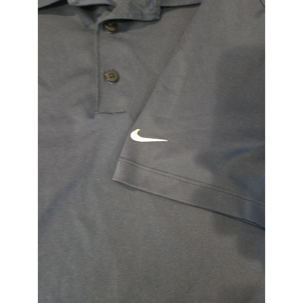 Nike Golf Polo Shirt Men's Navy Dri-Fit Used Size XL - Picture 4 of 6